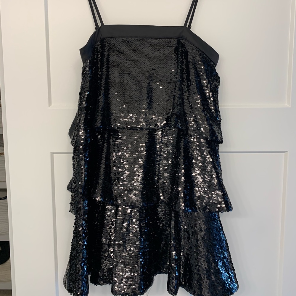 Size Medium Sequin Spaghetti Strap Dress